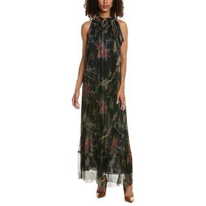 knee length dresses for ladies Black Cut Out Maxi Dress